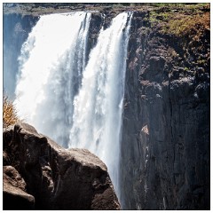 Zimbabwe 17  Close up of the Victoria Falls