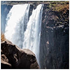 Zimbabwe 17  Close up of the Victoria Falls