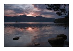 Dawn at Hawes End by Derwentwater