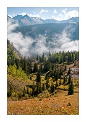 View from the Million Dollar Highway Silverton