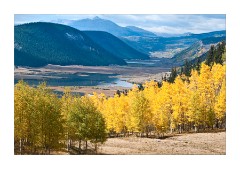 View of Weminuche Wilderness from Silver Thread Highway