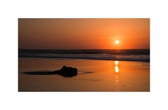 Sunset at Moulay Bouzektoun