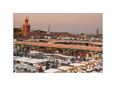 Sunset on the Square Marrakech