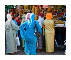 Marrakesh Souks Queue