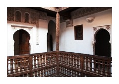 The BenYoussef Madrasa Upstairs