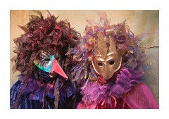 A couple of Bird Costums