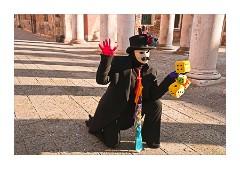 A quiet square in Venice