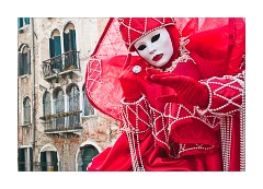 Standing on a bridge Venice