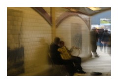 Impressions Walking Down an Underpass