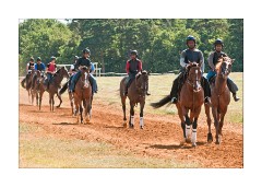 Returning after the run