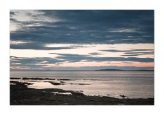 Sunset over the Farne Islands