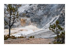 Jupiter Terrace at Mammoth Hot Springs
