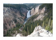 View of The Grand Canyon and Yellowstone River