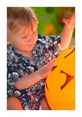 Jason playing with a balloon