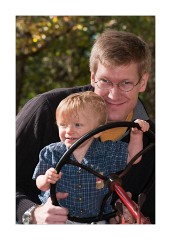 Roland and Jason at Apple Hill