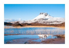 Reed Bay on Loch Lurgainn shooting to Stac Pollaidh 2