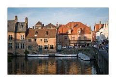 Evening Light on the Canal