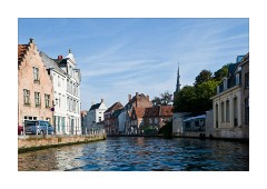 Street alongside the Canal