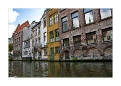 The Yellow Building is one of the Oldest in Gent