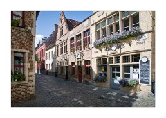 Restaurant in the Old Part of Gent