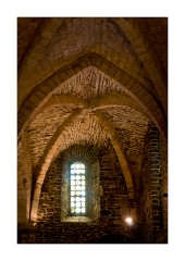 Vaulted Ceiling inside the Castle