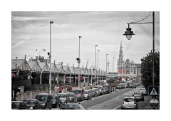 Along by the River from the Tour Bus Antwerp