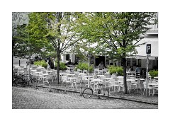 Restaurant from the Tour Bus Antwerp