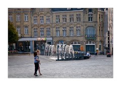 The Fountain in the Main Square - Ieper