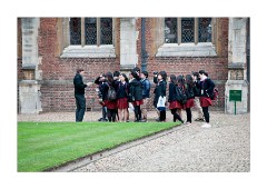 St Johns College Tourists