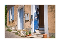 Painted Man in the Doorway - Goult