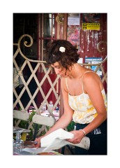 Waitress in Gordes