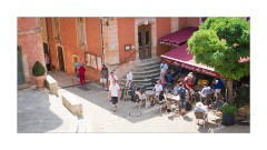 Looking Down from the Wall