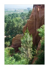 View just before Entering the Ochre Footpath