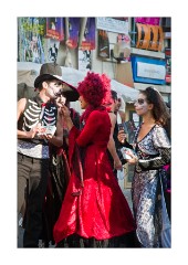Street Advertising the Events