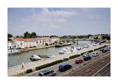 From the Ramparts View of the Canal just outside the City Wall