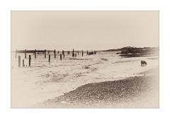 View of Happisburgh Beach