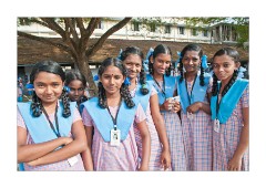 Older Girls at School