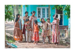 People and views of the Backwaters around Kumarakom