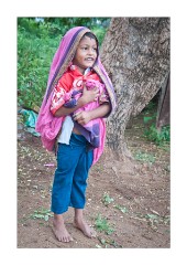 Child at Theni Village