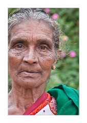 Close up of Village Lady