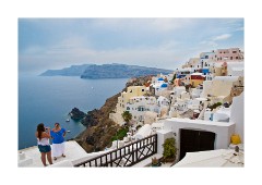 Oia a town Built on the Cliff Edge