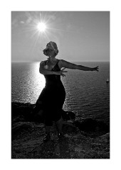 Fiona against the Sunset