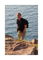 Geoff Down the Cliff