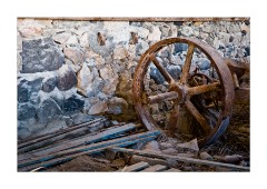 Ruined Stone Factory Vlichada Port