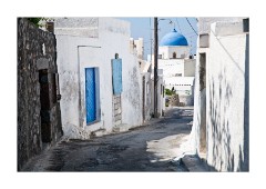 Megalochori Village Church and Wires