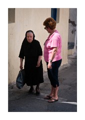 Out Shopping Megalochori Village