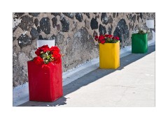 Firostefani Flowers Pots