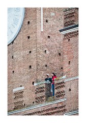 Looking Down on the Square