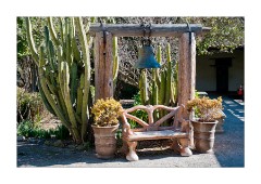 In the Garden San Juan Bautista Mission