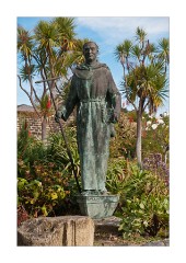 San Carlos Borromeo de Carmelo Mission Statue